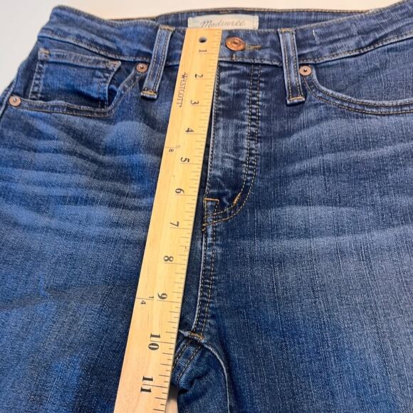 Madewell Curvy High Rise Skinny Jeans Dark Wash 26P - Picture 13 of 14